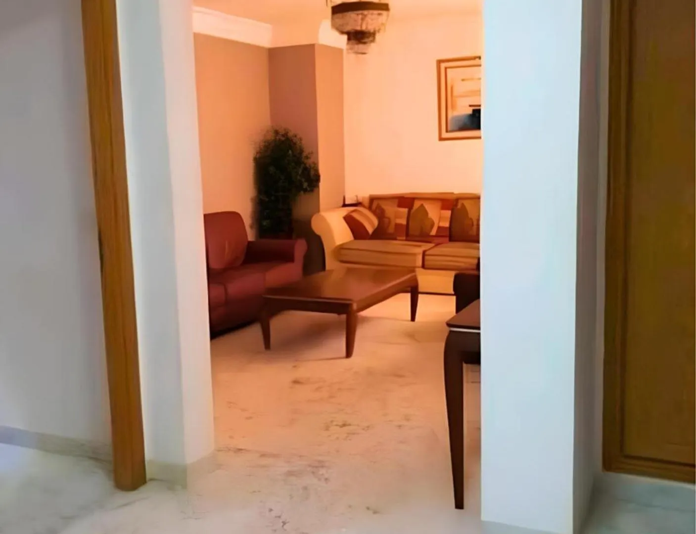 Apartment Appartement 141M2 Moderne Haut Standing De 3 Chambres - Internet Fibre A Ennasr 2 - Ideal Pour Famille - Service Navette Borj Turki